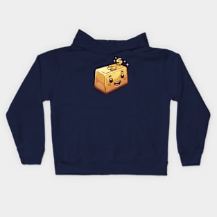 Cute Gold Bar Kids Hoodie